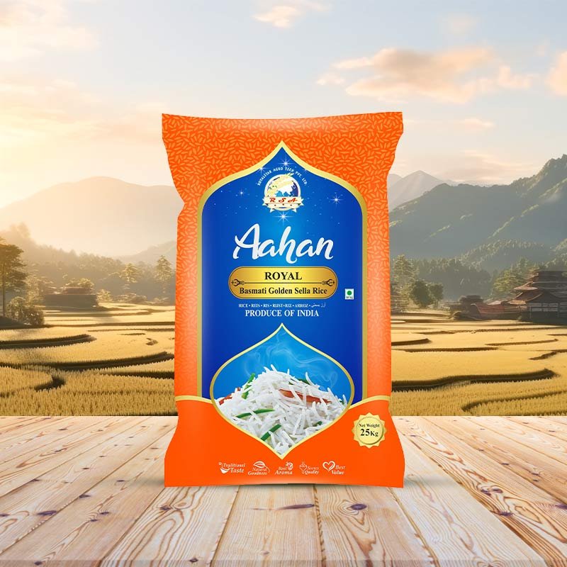 Aahan Royal Basmati Golden Sella Rice